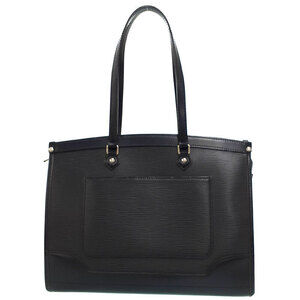 Louis Vuitton Epi Madeleine Shoulder Bag Black